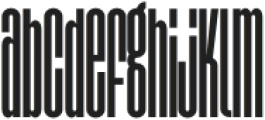 Agharti Light Ultra Condensed otf (300) Font LOWERCASE
