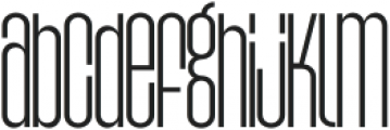 Agharti Thin otf (100) Font LOWERCASE