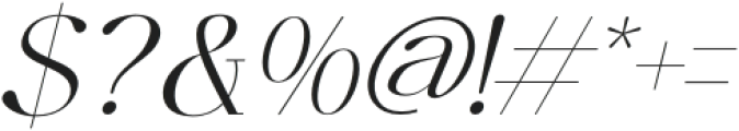 Agiantie Italic otf (400) Font OTHER CHARS