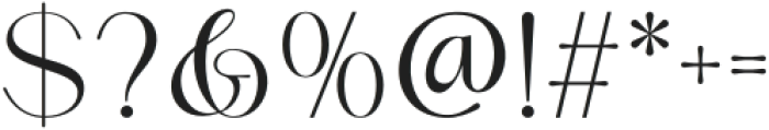 Agican-Regular otf (400) Font OTHER CHARS