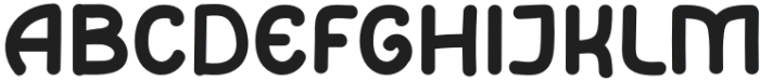 Agimed Regular otf (400) Font UPPERCASE