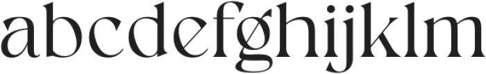 Agina otf (400) Font LOWERCASE