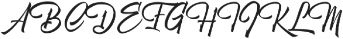 Agista Logotype otf (400) Font UPPERCASE