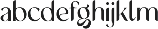 Agistra otf (400) Font LOWERCASE