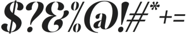 AgitanItalic-Regular otf (400) Font OTHER CHARS