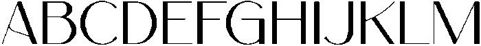 Agitha Regular otf (400) Font UPPERCASE