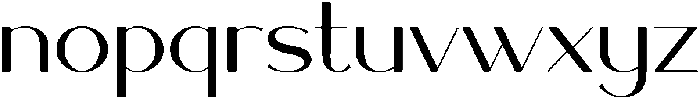 Agitha Regular otf (400) Font LOWERCASE