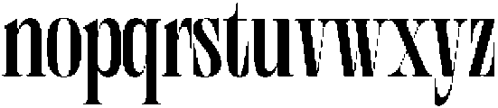 Agitton otf (400) Font LOWERCASE