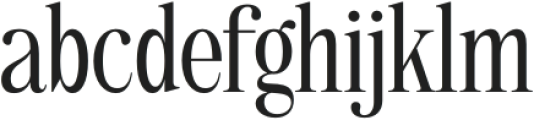 AglioPicasso otf (400) Font LOWERCASE