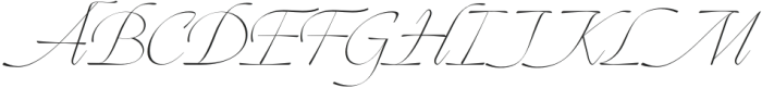 Agliosa-Regular otf (400) Font UPPERCASE