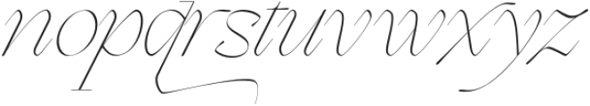 Agliosa-Regular otf (400) Font LOWERCASE