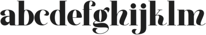 Aglisa otf (400) Font LOWERCASE