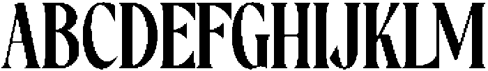 Agnofy Rusting otf (400) Font UPPERCASE