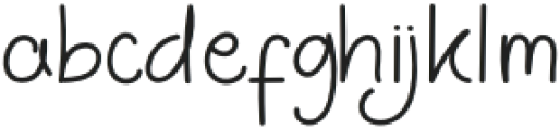 Agojux Regular otf (400) Font LOWERCASE