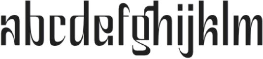 Agolia Regular otf (400) Font LOWERCASE