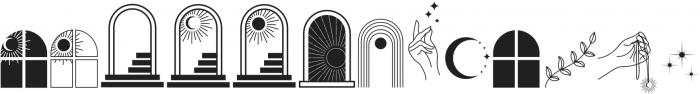 Agraham Icon Icon otf (400) Font LOWERCASE