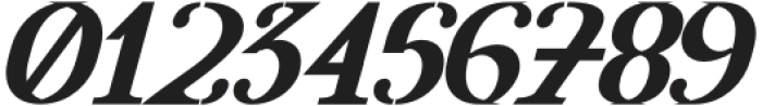 Agrasia Bold Italic otf (700) Font OTHER CHARS