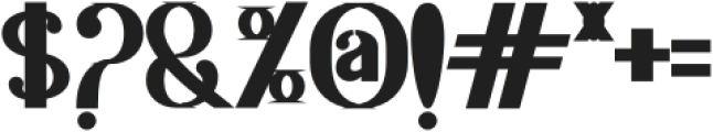 Agrasia Bold otf (700) Font OTHER CHARS