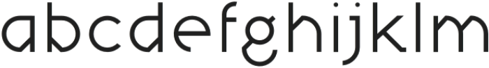 Agree Thin otf (100) Font LOWERCASE