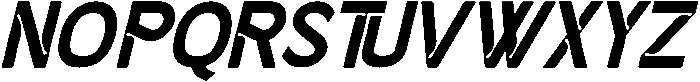 Agreeby Italic otf (400) Font UPPERCASE
