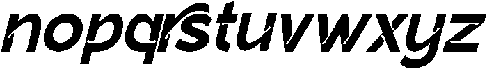 Agreeby Italic otf (400) Font LOWERCASE