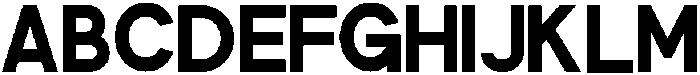 Agrix Regular otf (400) Font UPPERCASE