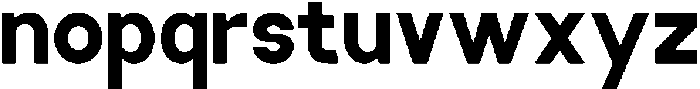 Agrix Regular otf (400) Font LOWERCASE