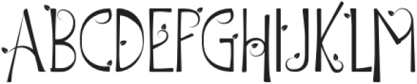 Agroria Regular otf (400) Font LOWERCASE