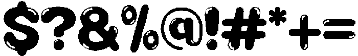 Agtir Bubble Bubble otf (400) Font OTHER CHARS