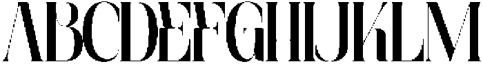 Aguilary Modern Regular otf (400) Font UPPERCASE