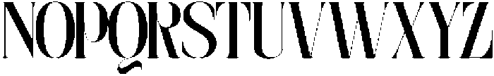 Aguilary Modern Regular otf (400) Font UPPERCASE