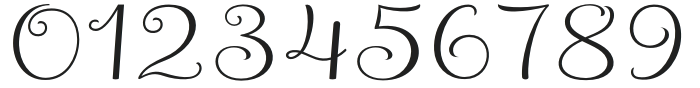 Agustin Script Regular otf (400) Font OTHER CHARS