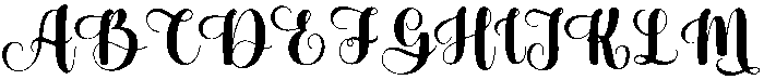 Agustina otf (400) Font UPPERCASE