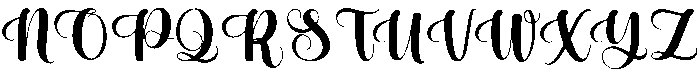 Agustina otf (400) Font UPPERCASE