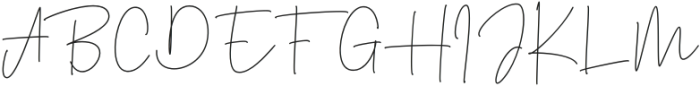 AgustineSignature otf (400) Font UPPERCASE