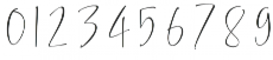 Agustrush ligature otf (400) Font OTHER CHARS