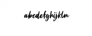 Aggitha.ttf Font LOWERCASE