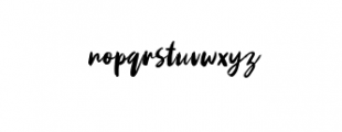 Aggitha.ttf Font LOWERCASE