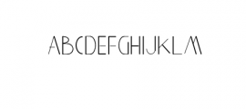 Aghnesta-Sans.otf Font UPPERCASE