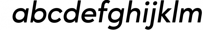 Ageo geometric sans font family 14 Font LOWERCASE
