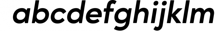 Ageo geometric sans font family 3 Font LOWERCASE
