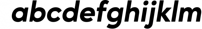Ageo geometric sans font family 5 Font LOWERCASE