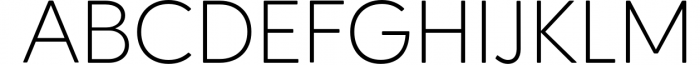 Ageo geometric sans font family 6 Font UPPERCASE
