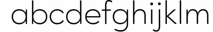 Ageo geometric sans font family 6 Font LOWERCASE