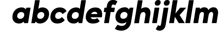 Ageo geometric sans font family 8 Font LOWERCASE