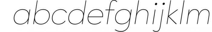 Ageo geometric sans font family Font LOWERCASE