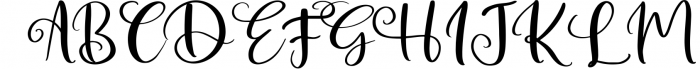 Ageritta Modern Calligraphy Font UPPERCASE