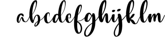 Ageritta Modern Calligraphy Font LOWERCASE