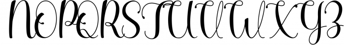 Agilia - Beautiful Lovely Script Font Font UPPERCASE