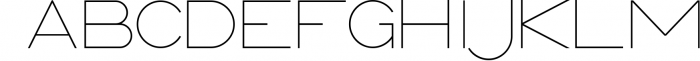 Aginoe - Modern Sans Serif Font 3 Font UPPERCASE